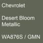 Preview: Chevrolet, Desert Bloom Metallic, WA876S / GMN.